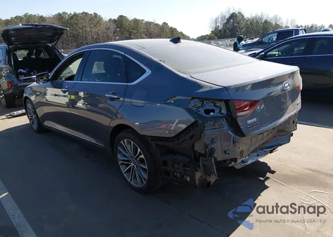 2015 Hyundai Genesis 3.8 z USA, uszkodzony, nr VIN KMHGN4JE9FU065220
